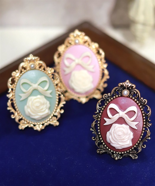 カメオ風リング | 雑貨 | axes femme online shop