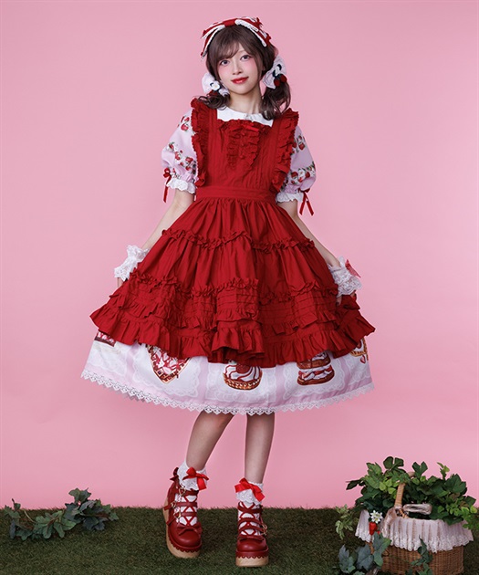 コットンフリルエプロン | axes femme online shop