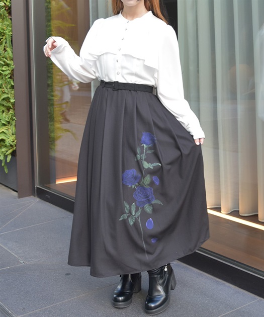 ローズプリントワンピース | axes femme online shop