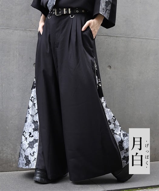 唐草文様ジャガードジップパンツ | axes femme online shop