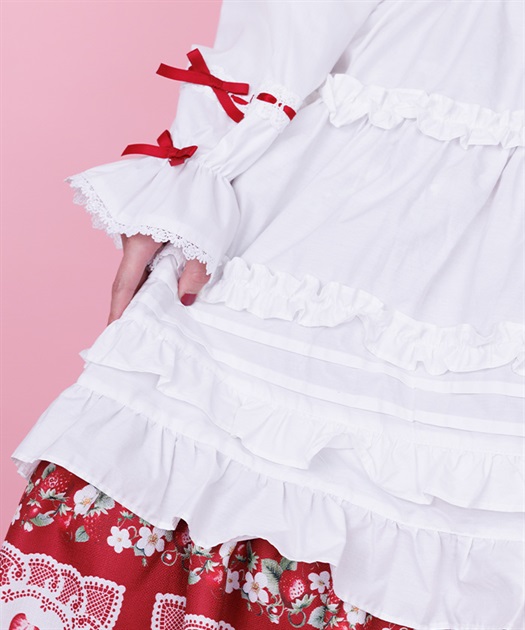 コットンフリルエプロン | axes femme online shop