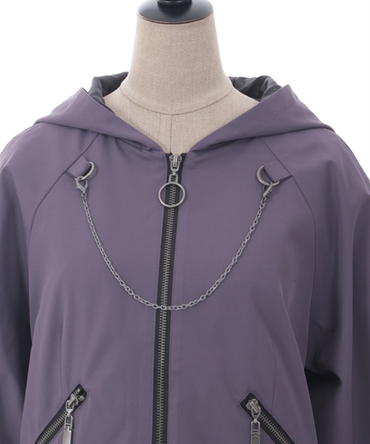 フーディーショートブルゾン | axes femme online shop