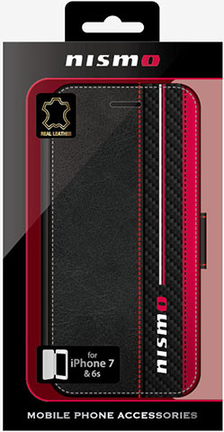nismo iPhone8/7/6s専用本革手帳型ケース | 株式会社エアージェイ