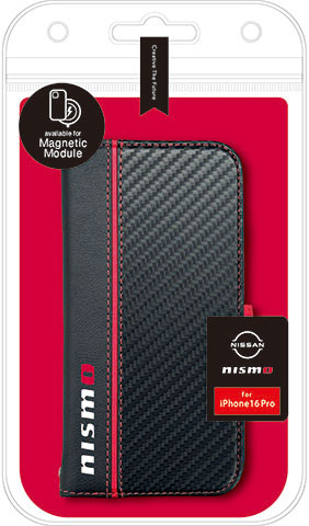 nismo iPhone13 Pro用 カーボン+レザー調 耐衝撃 背面ケース | 株式