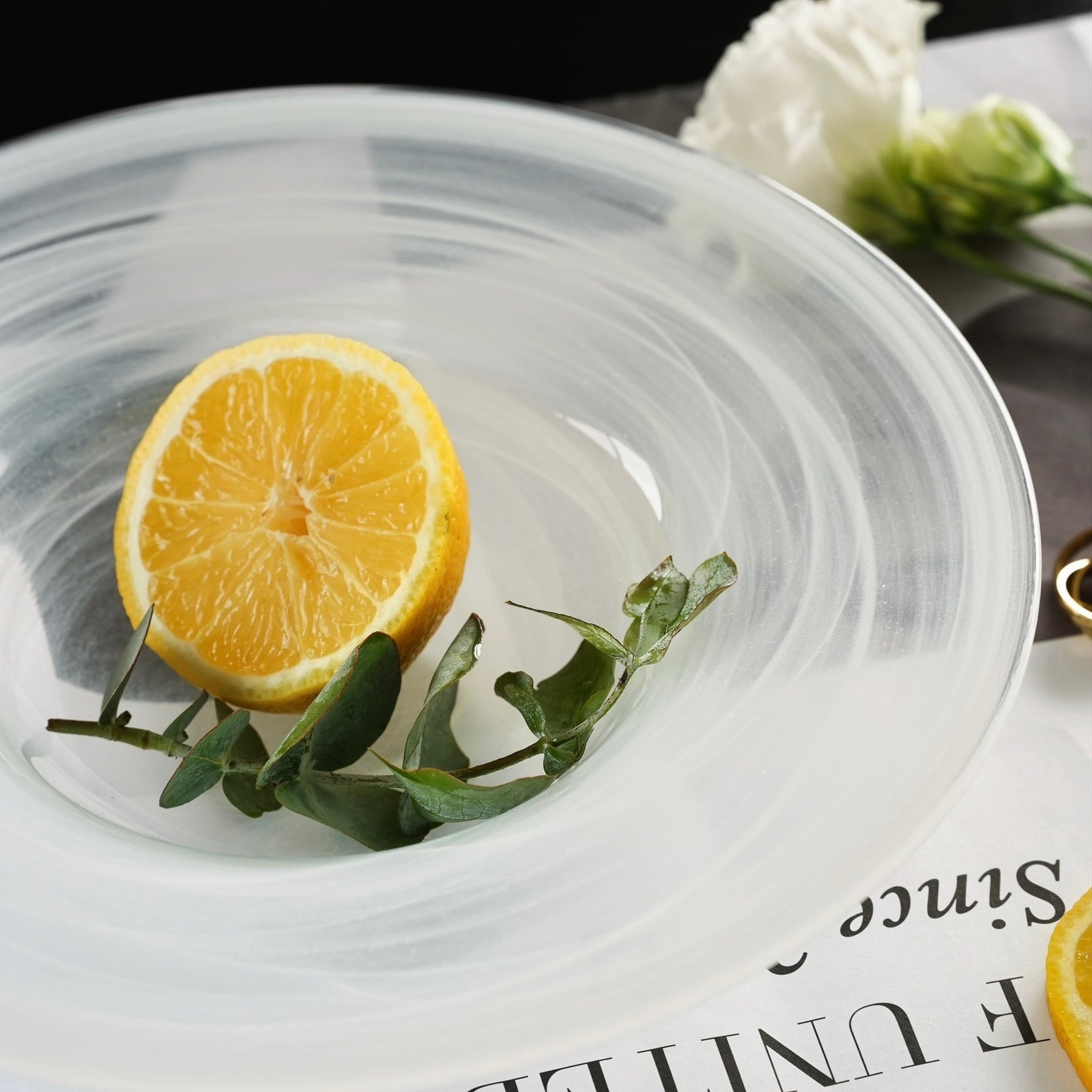 ティンテンシュトロームリムボウル［ガラス］