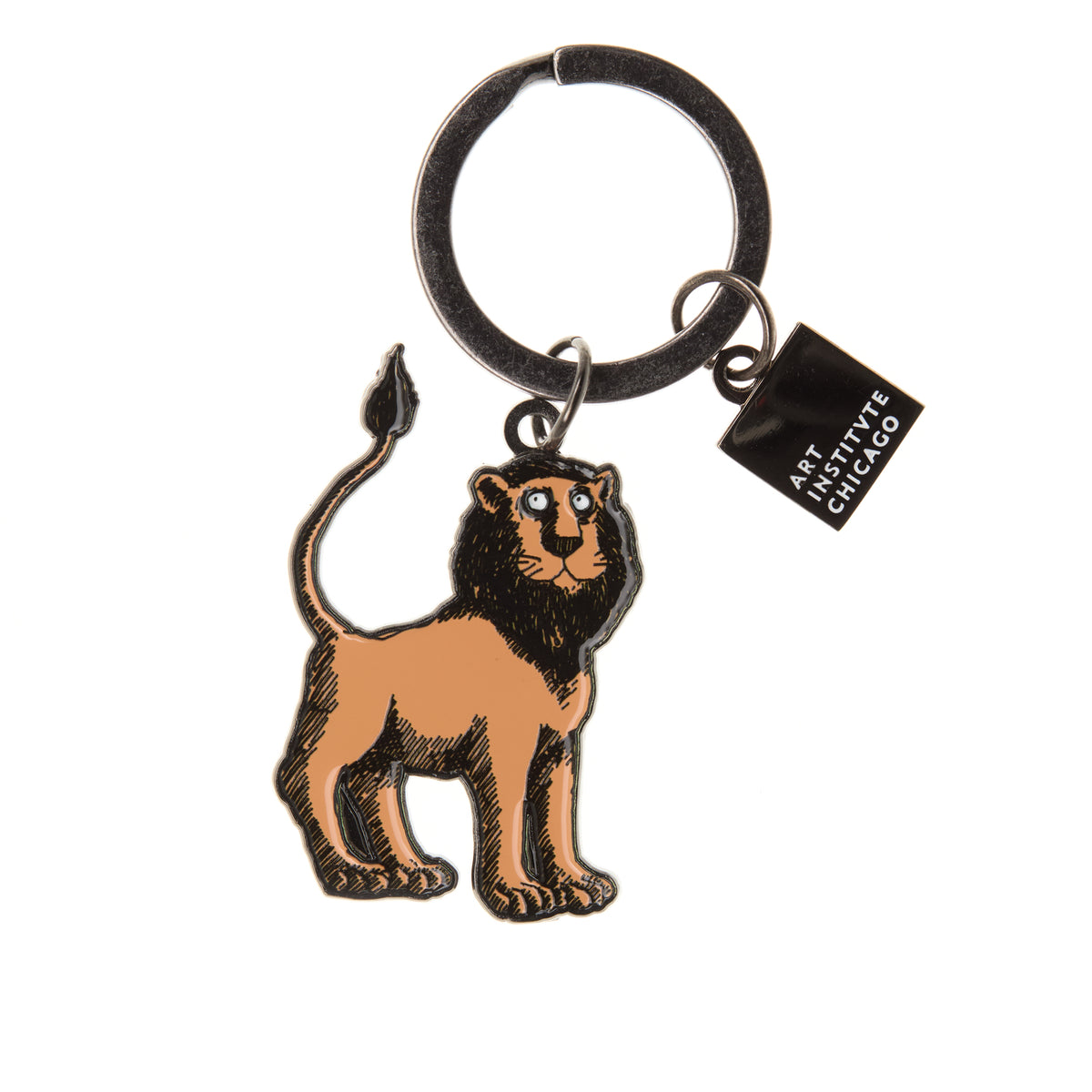 Edward Gorey Lion Keychain – The Art Institute of Chicago Museum Shop
