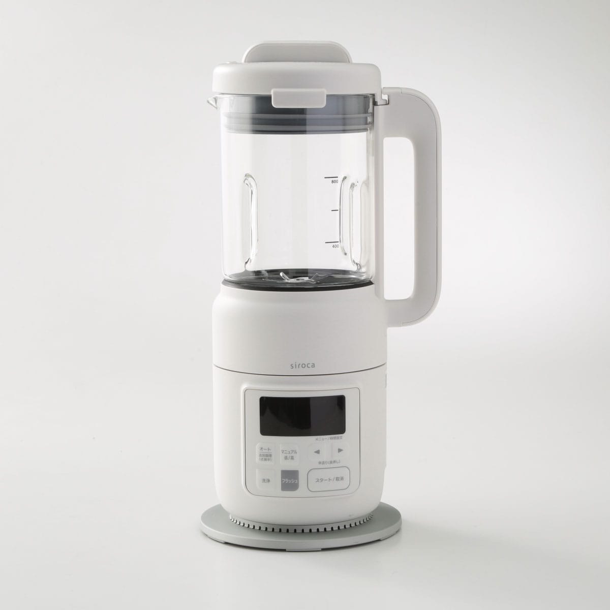 シロカ おうちシェフ ヒーター機能付きブレンダー(スープジャー付