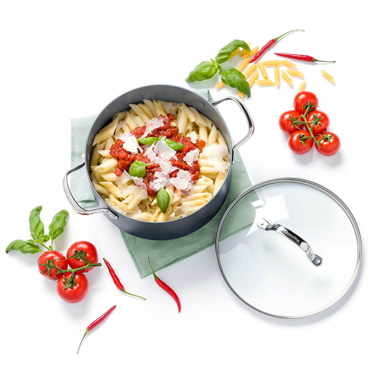 グリーンパン】 ヴェニス プロ キャセロール 20cm 蓋付き | ABC