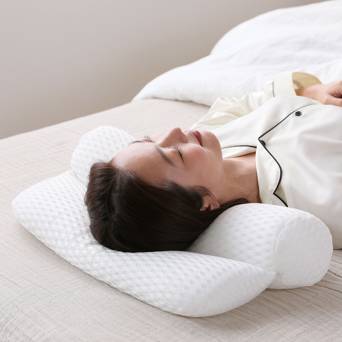 首・肩がラク～な整体枕 2個 | ABCミッケ｜【公式】ABC通販サイト