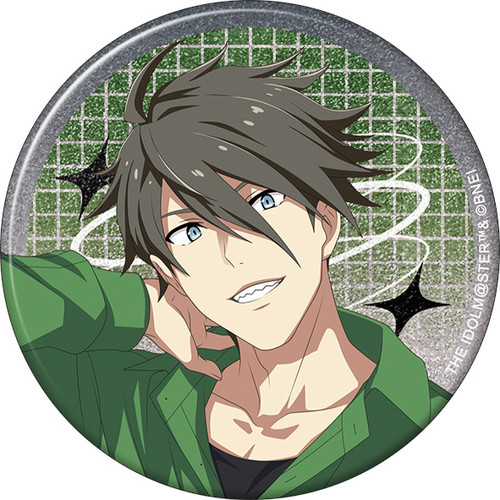 アイドルマスター SideM（原作版）グリッター缶バッジ／握野英雄 M