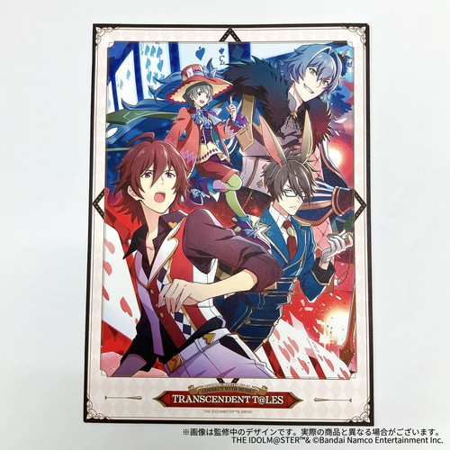 THE IDOLM@STER SideM CONNECT WITH MUSIC! TRANSCENDENT T@LES 公式A4