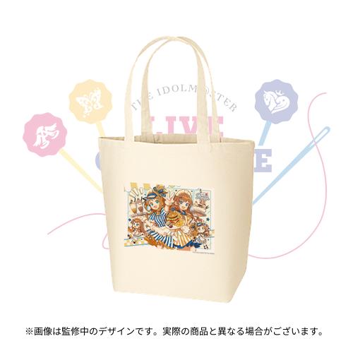 THE IDOLM@STER LIVE COSTUME EXPO 公式トートバッグ ナチュラル G