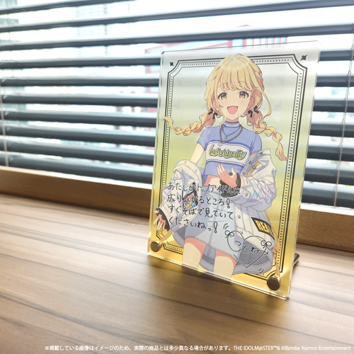 学園アイドルマスター DEBUT LIVE 初 TOUR 公式サイン＆メッセージ