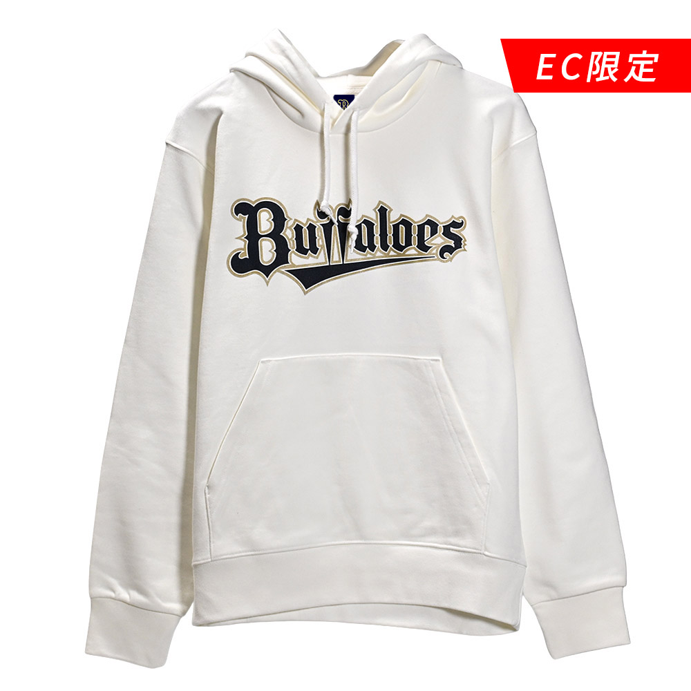 Buffaloesチームロゴパーカー（ホワイト） | オリックス・バファローズ