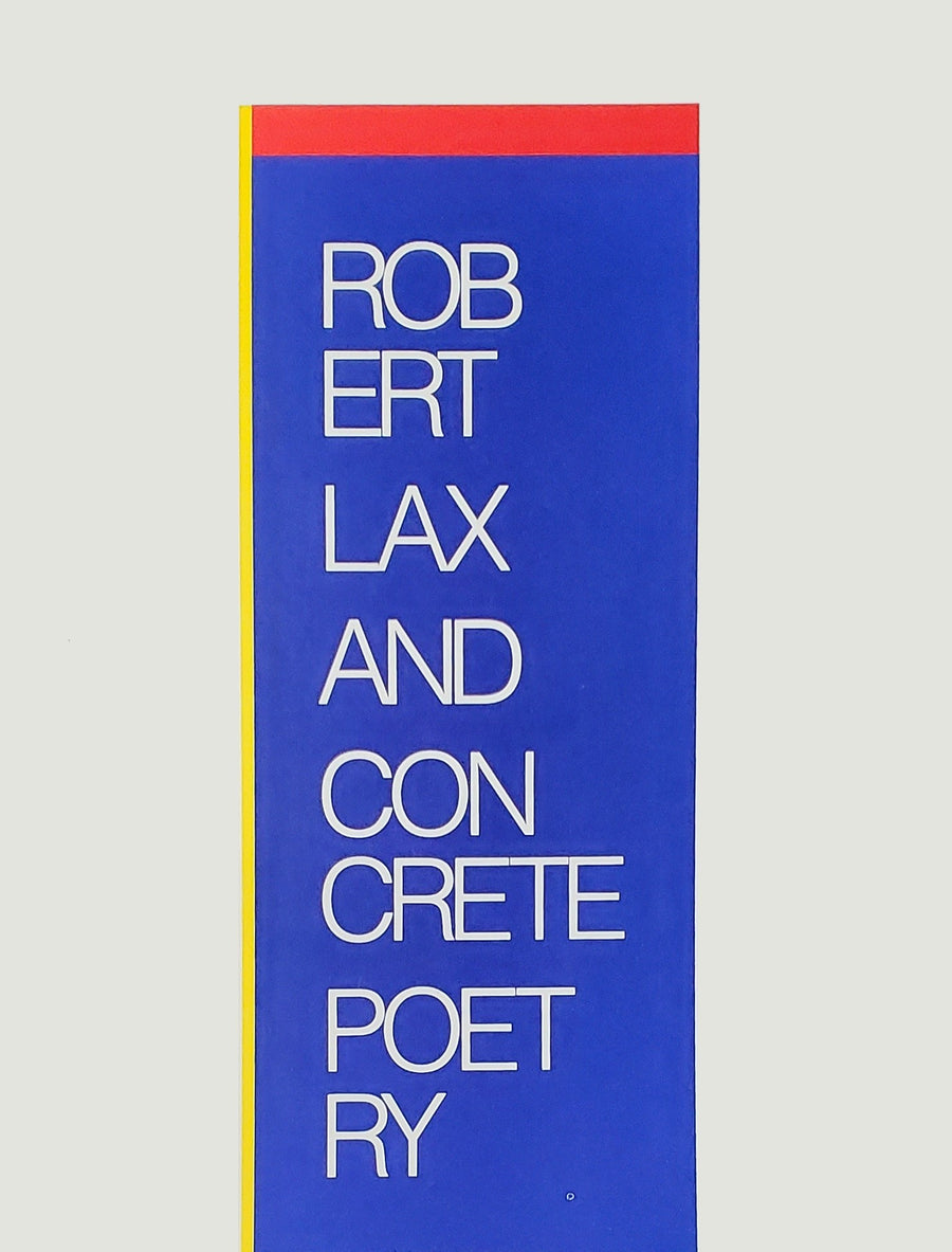 Robert Lax and Concrete Poetry – Burchfield Penney Museum Store