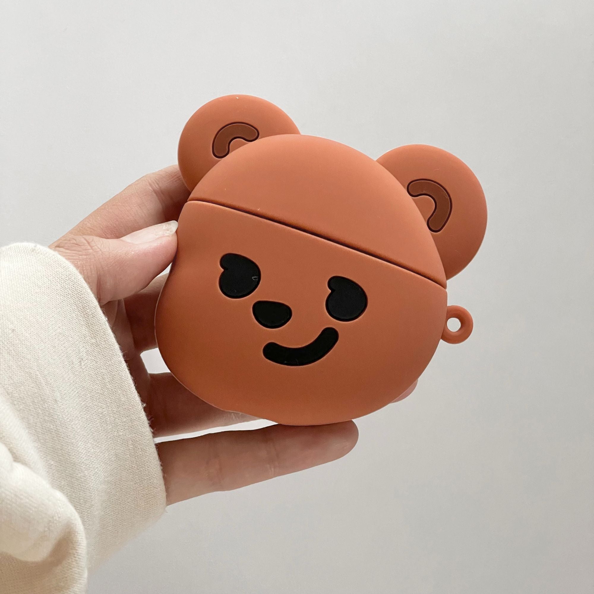 かわいいくまのAirPods Proケース 韓国 キューピッドクマ