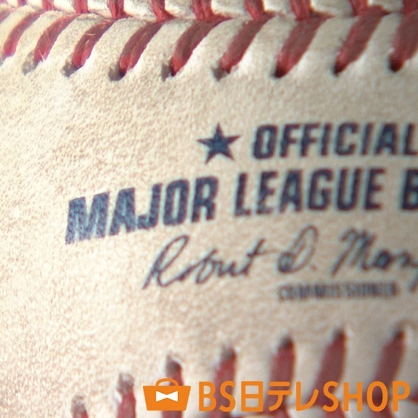 大谷翔平選手の打席での実使用ボール（公式フォト2枚付きセット