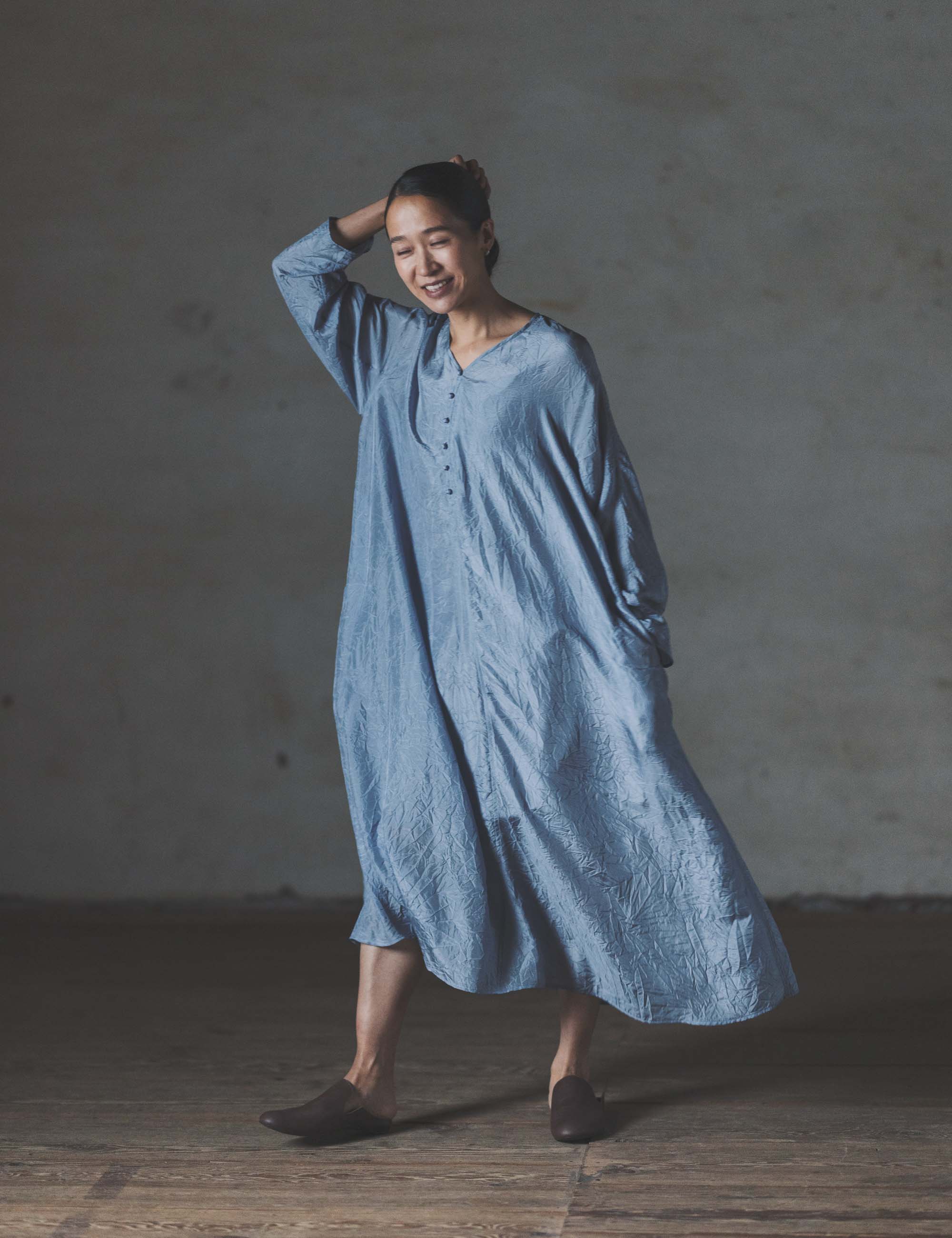 シルクシワのドレス / ヨーガンレール | ヨーガンレール ババグーリ