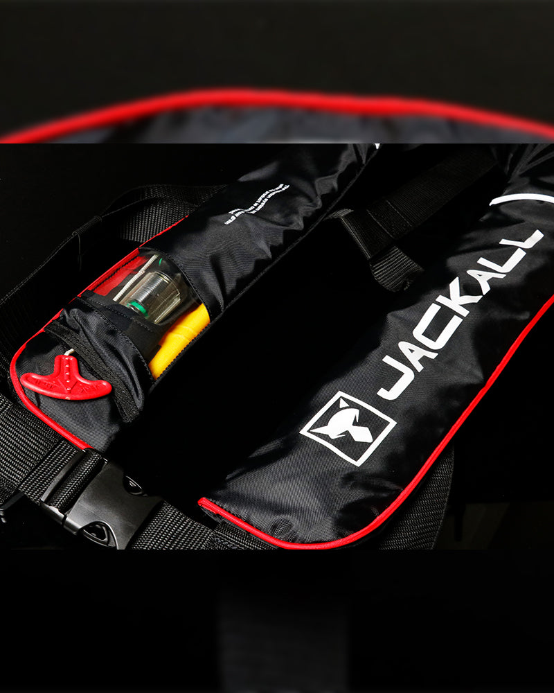 自動膨張式ライフジャケットJK2520RS【グリーンカモ/ブラック】【30%OFF】