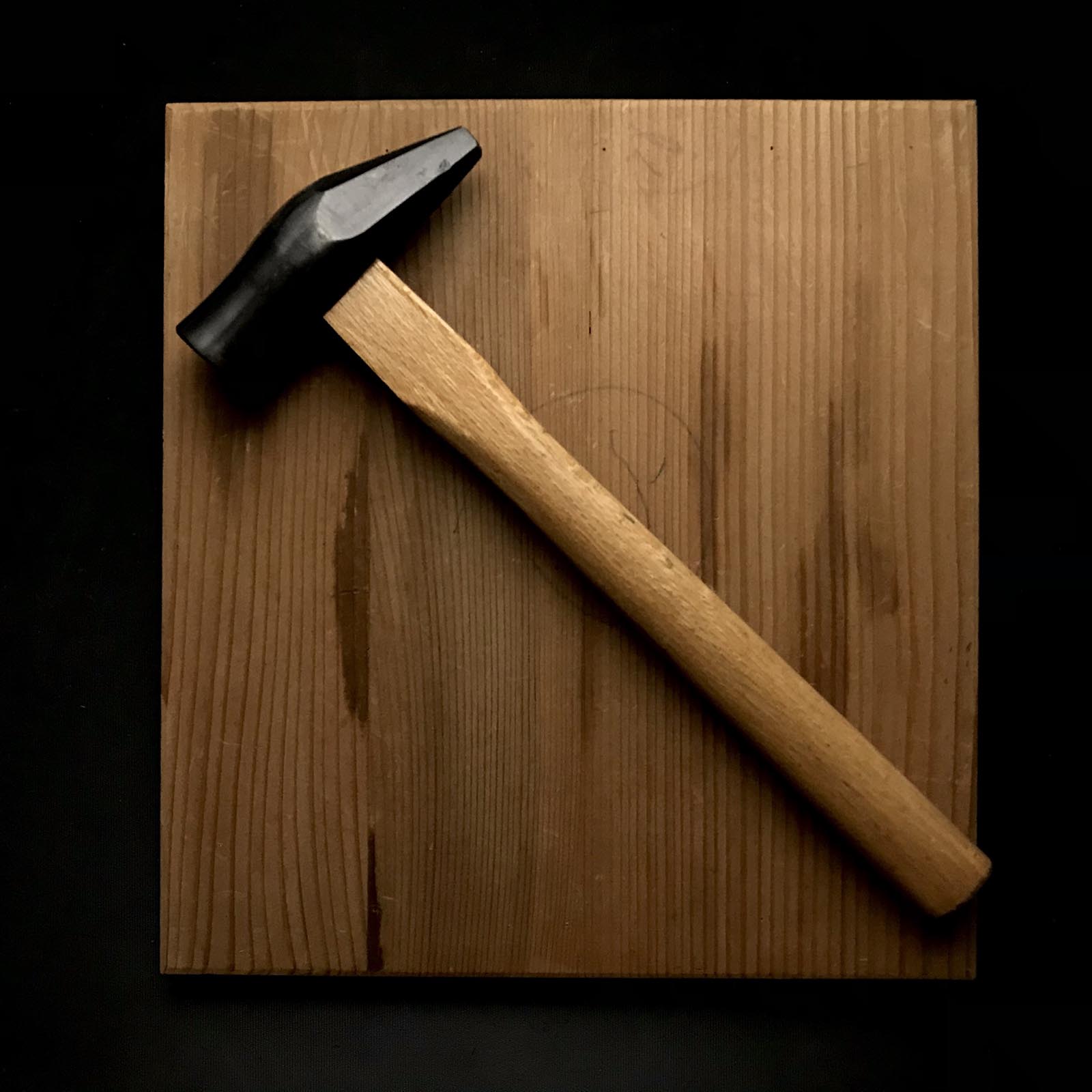 掘り出し物 藤六 ヤマキチ型玄翁 黒仕上 750g