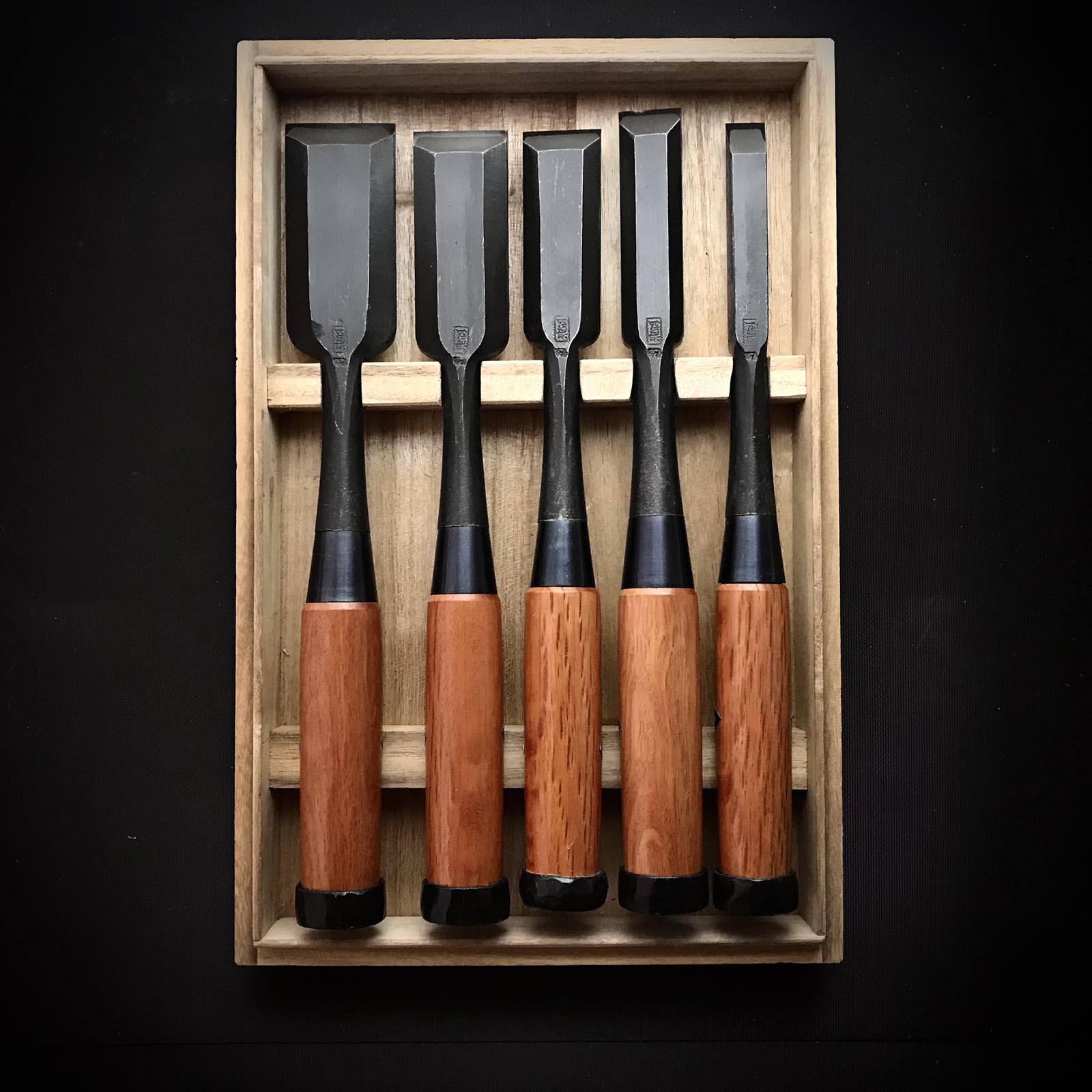 Umihiro Timber chisels set by Yamada Kenichi 山田賢一作 海弘 叩き