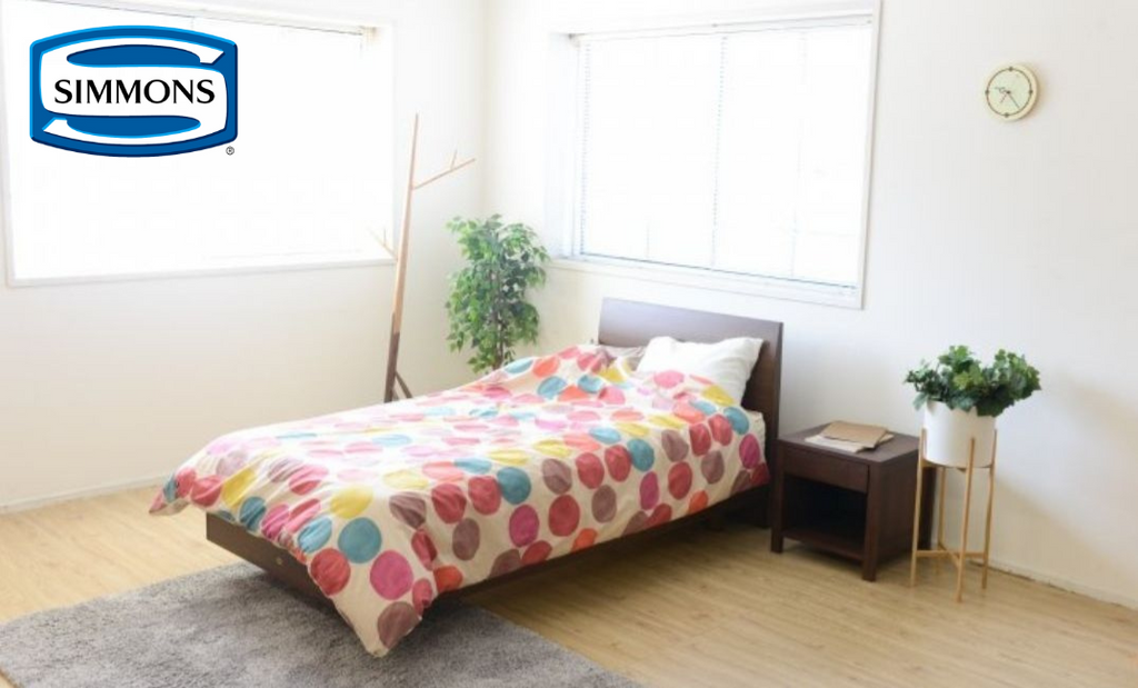 シモンズ】【シングル】シャンブル・ニューフィット（ベッドフレームと