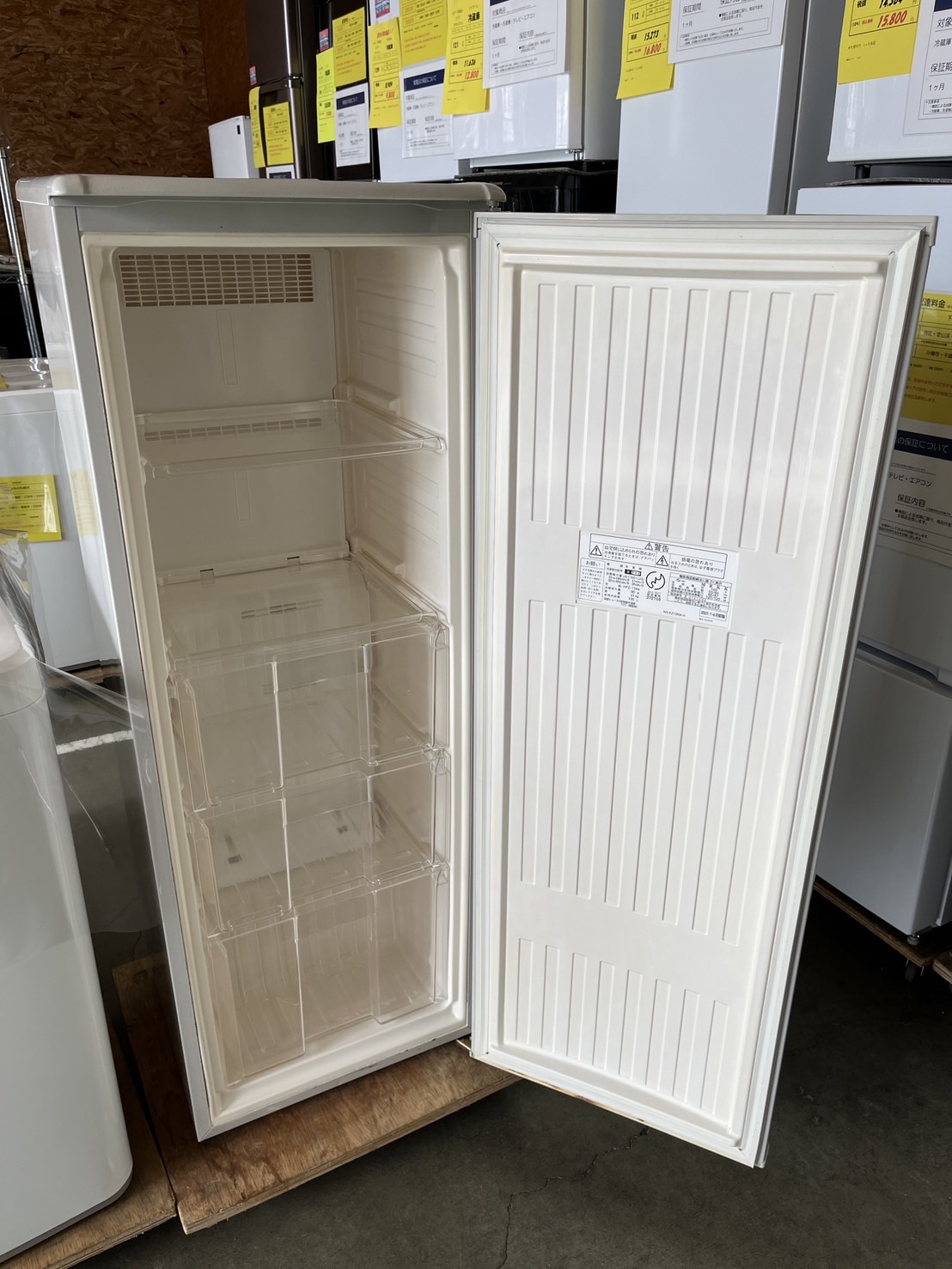 札幌市東区のリサイクルショップ快適生活館 / Panasonic 冷凍庫 1ドア