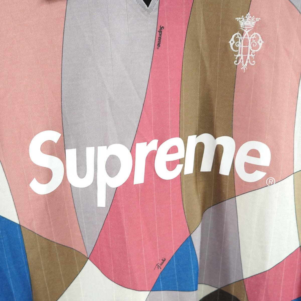 Supreme×EMILIO PUCCI 21SS Emilio Pucci Soccer Jerseyエミリオ