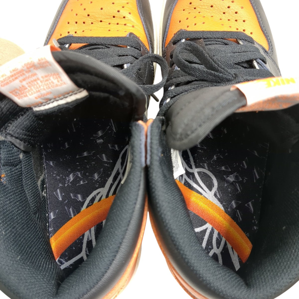 NIKE(ナイキ) スニーカーDZ5485-008 DZ5485-008 オレンジ×ブラック