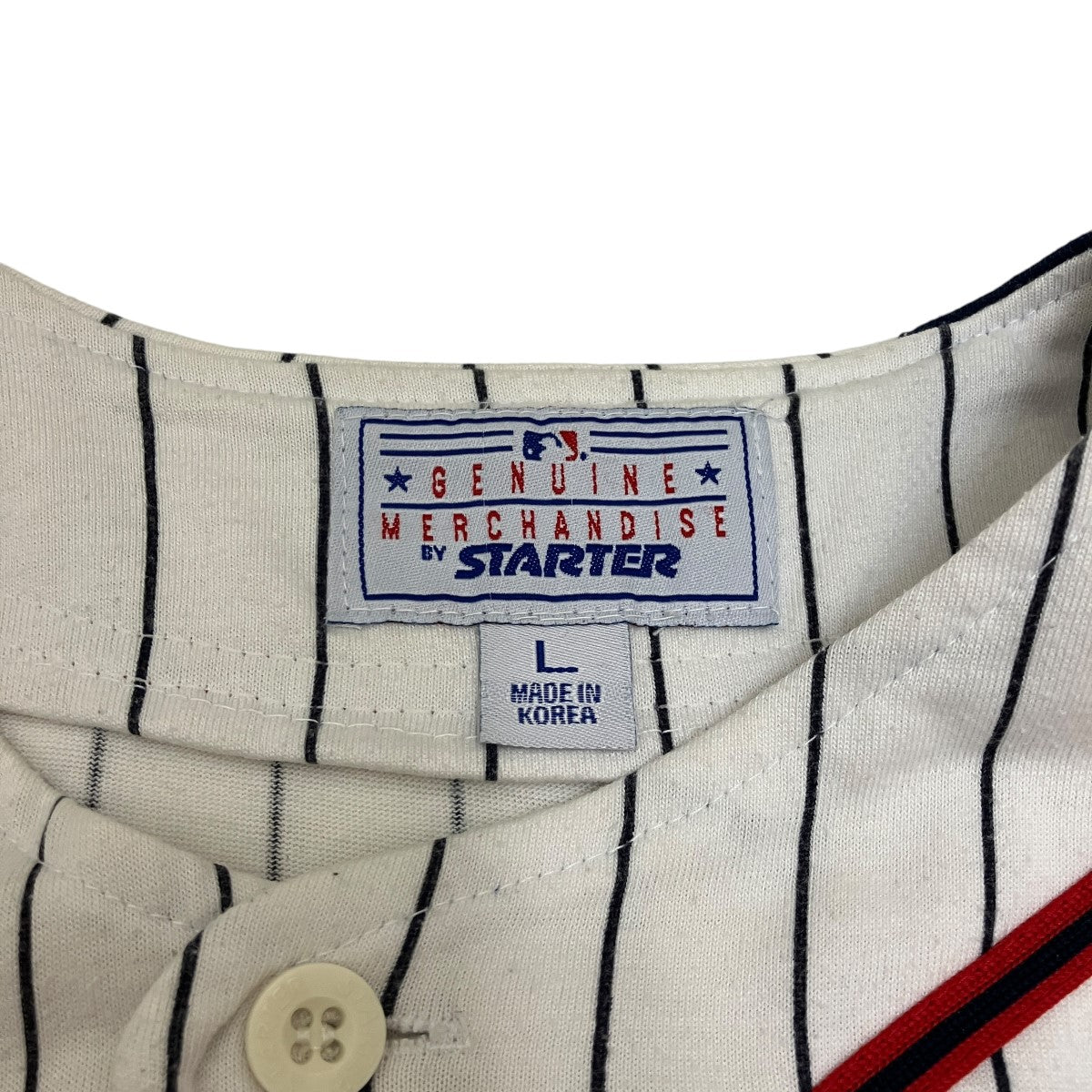 STARTER(スターター) 90s vintageベースボールシャツ ネイビー サイズ