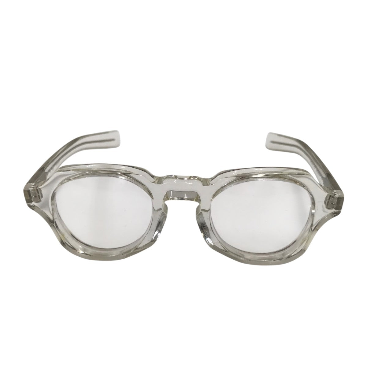 金子眼鏡(カネコメガネ) クリアフレーム眼鏡 KAS 20 CL サイズ 45□24