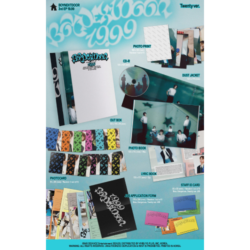 BOYNEXTDOOR - 19.99 [3rd EP Album/3種のうち1種ランダム発送] | 韓国