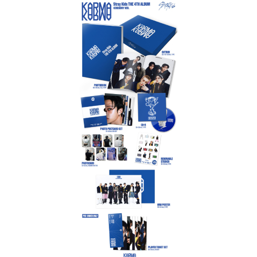 Stray Kids - KARMA [4th Full Album/2種のうち1種ランダム発送
