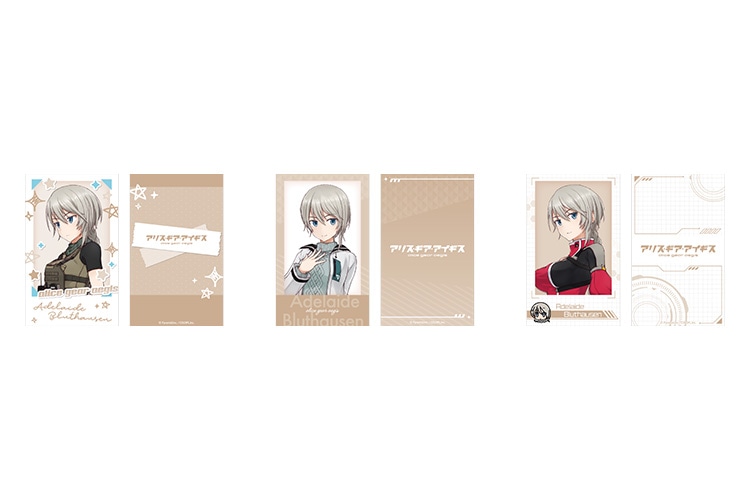 限定品】アリス・ギア・アイギス バースデーチェキ風トレーディング