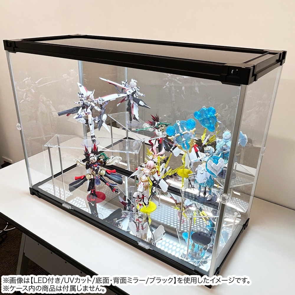 J-STAGE ワイド ハイタイプ【LED付き/UVカット/底面クリア/ホワイト