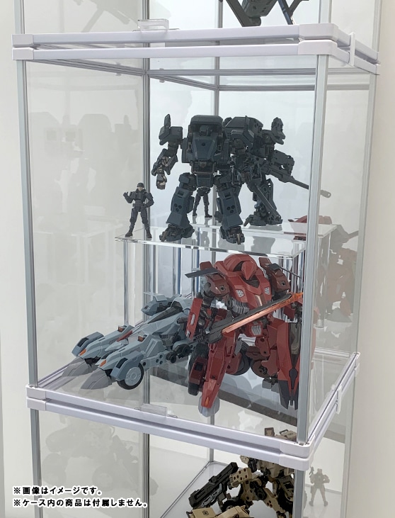 Fケース ノーマル型3段連結セット【背面ミラー】(ノーマル型3段連結