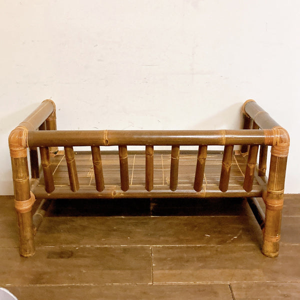 バンブーベンチ 2人掛け 竹製 ハワイアン カフェ ヴィンテージ – L.A.