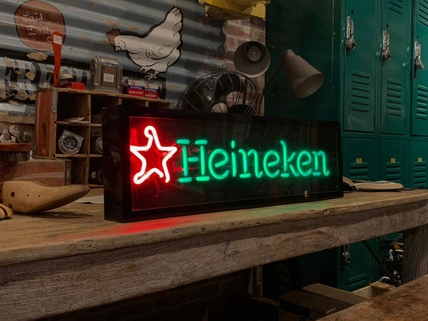 品番0767 Heineken NeonSign ハイネケン ネオンサイン ヴィンテージ