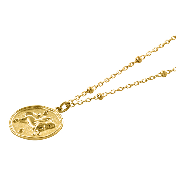 K18イエローゴールド 星座ペンダント 獅子座 | 高品質 金・プラチナ