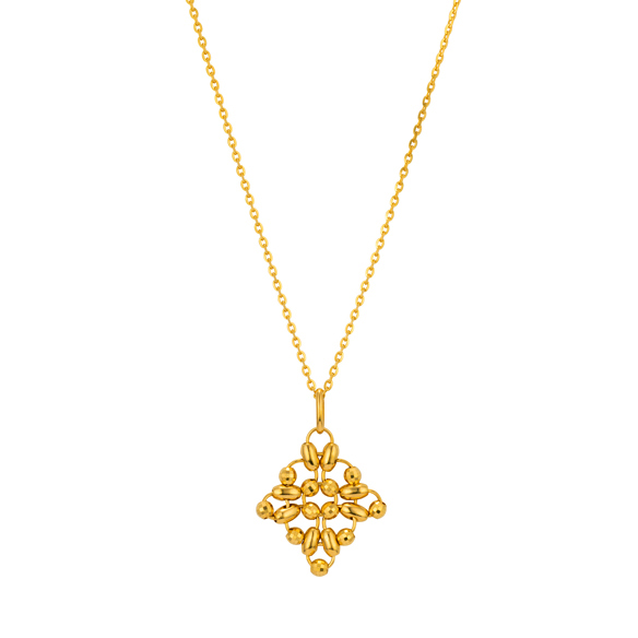 ファセット ミラクル〕純金 ペンダント | 高品質 金・プラチナ