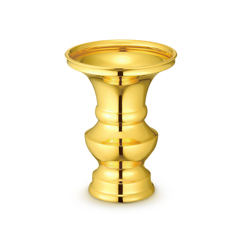 K18 仏具〔花立て〕 | 高品質 金・プラチナ