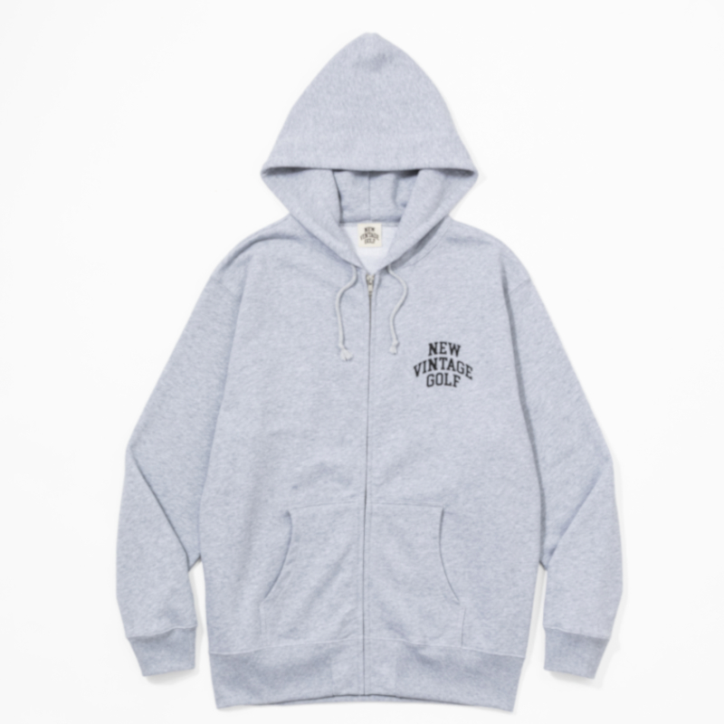 GO/LOOK!（ゴルック）｜NEW VINTAGE GOLF Logo Print Hoodie グレー