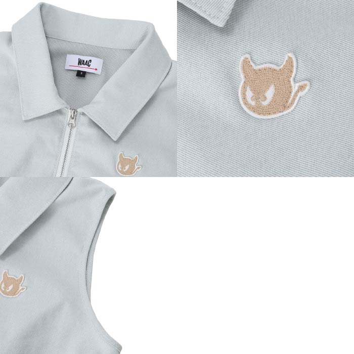 WAAC ワック ゴルフウェア レディース WOMEN デニムライクワンピース