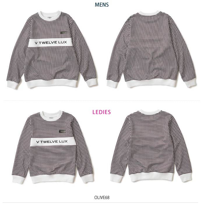 V12 ヴィトゥエルブ メンズ レディース LX TOOTH CREW スウェット