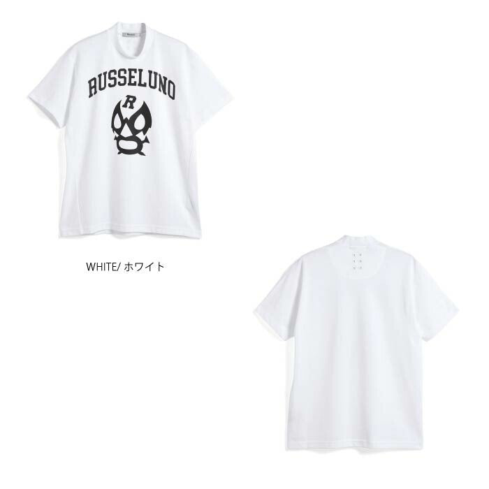 Russeluno ラッセルノ ゴルフウェア メンズ COLLEGE S/S MOCKNECK 半袖