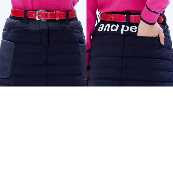 and per se アンパスィ レディース エナジーコクーン中綿スカート