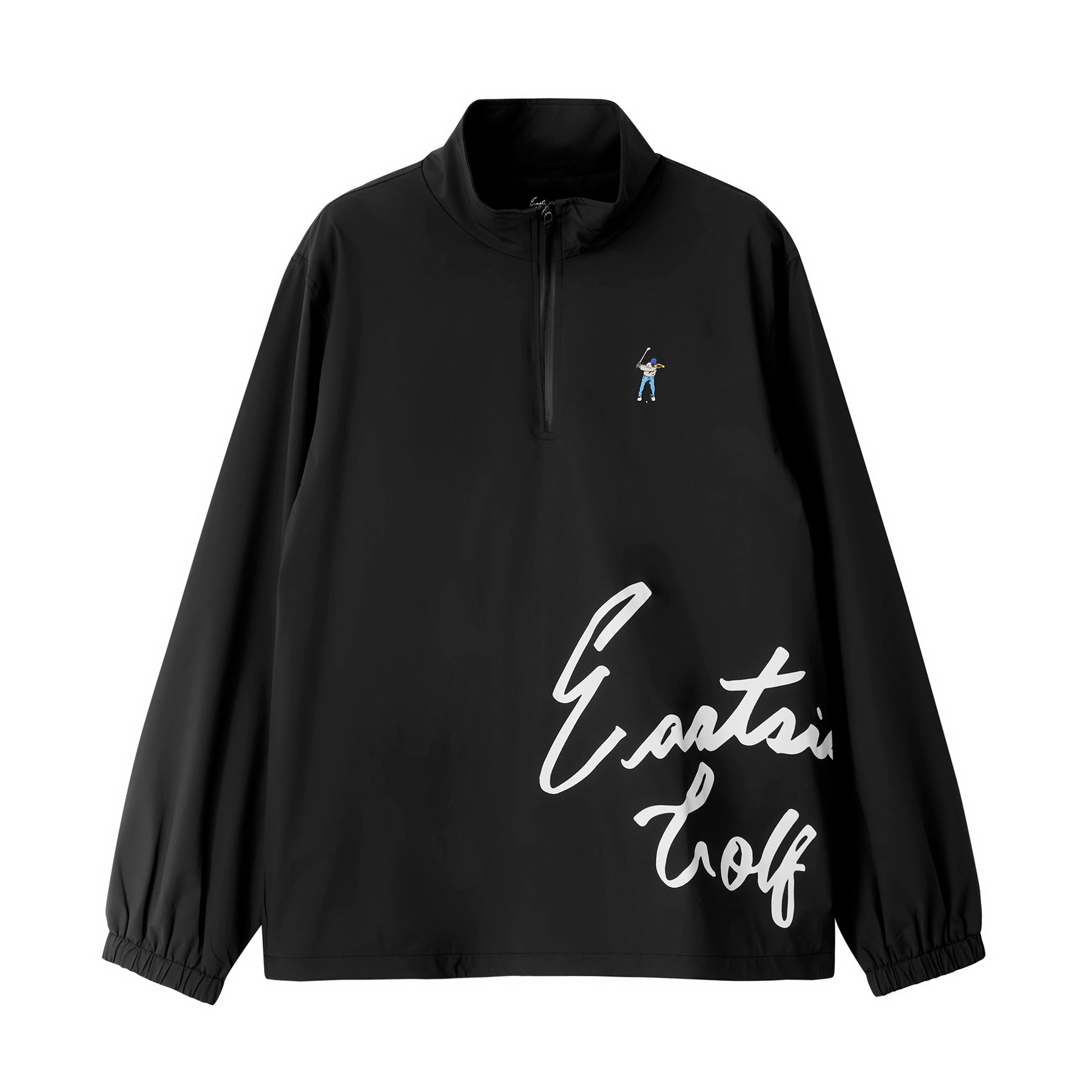 イーストサイドゴルフ】クォータージップ メッシュ裏地ウィンド