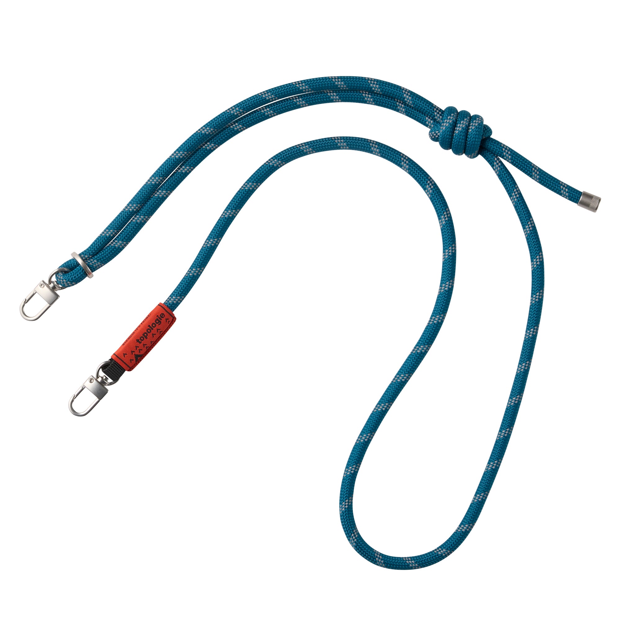 トポロジー】ストラップ 8.0mm ロープストラップ アクア