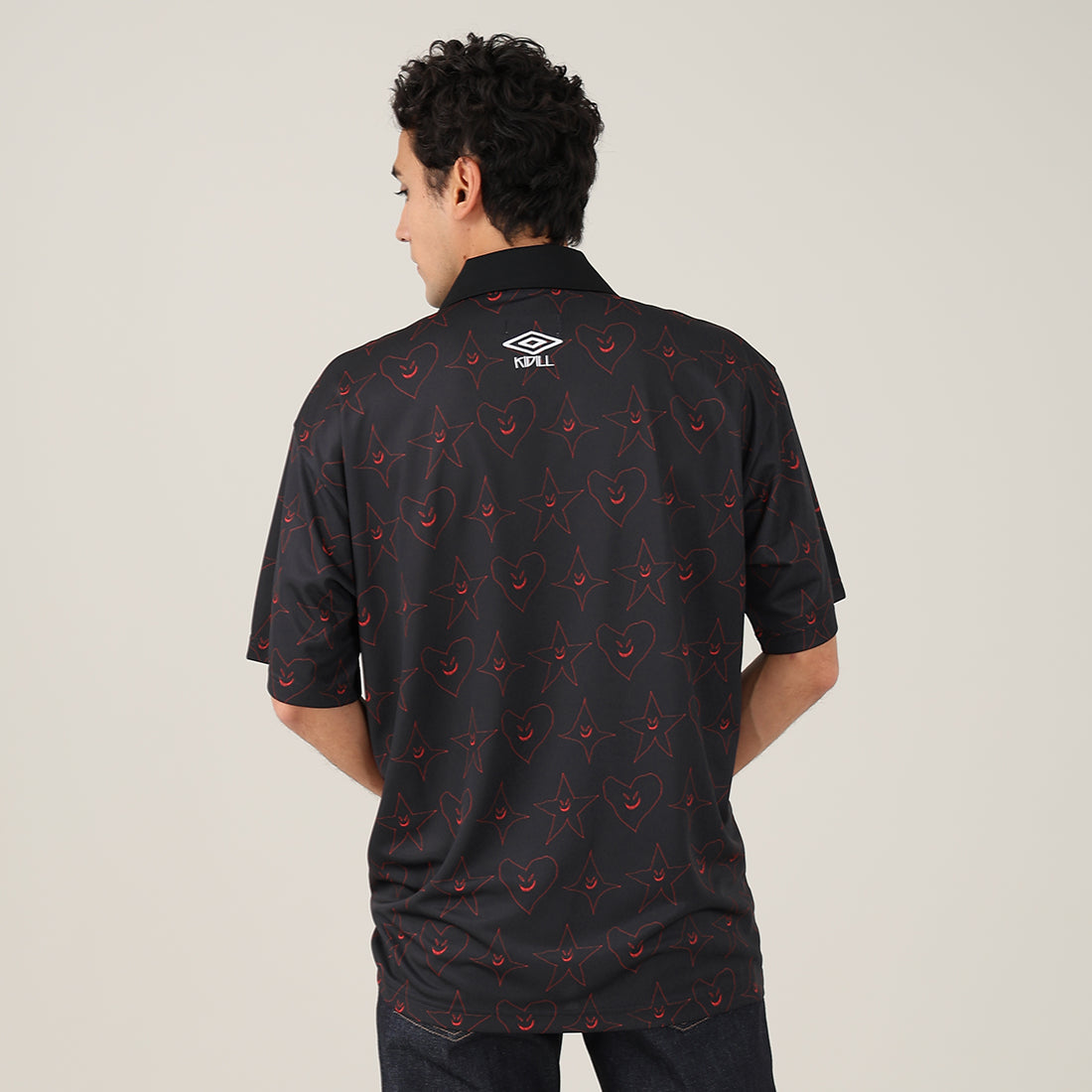 GAME SHIRT UMBRO COLLABORATION】BUDGE WILL BE BLACK ON THE