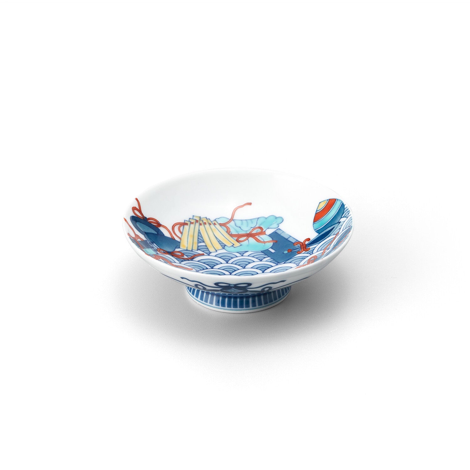 鍋島 青海波宝尽くし文 大盃 | 畑萬陶苑 ONLINE SHOP